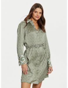 კაბა GUESS - VERONICA LOGO BELT SHIRT DRESS
