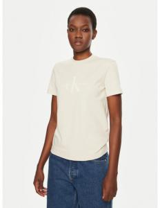 მაისურები CALVIN KLEIN - GLOSSY MONOLOGO REGULAR TEE