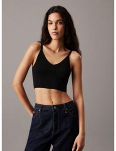 მაისურები CALVIN KLEIN - RAYON SWEATER BRALETTE
