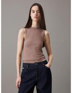 მაისურები CALVIN KLEIN - SMOOTH YARN SWEATER TANK