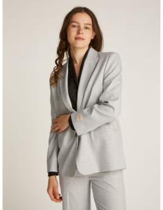 პიჯაკი CALVIN KLEIN - MELANGE FLANNEL BLAZER