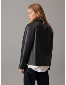 ქურთუკი CALVIN KLEIN - RE-GEN LEATHER JACKET