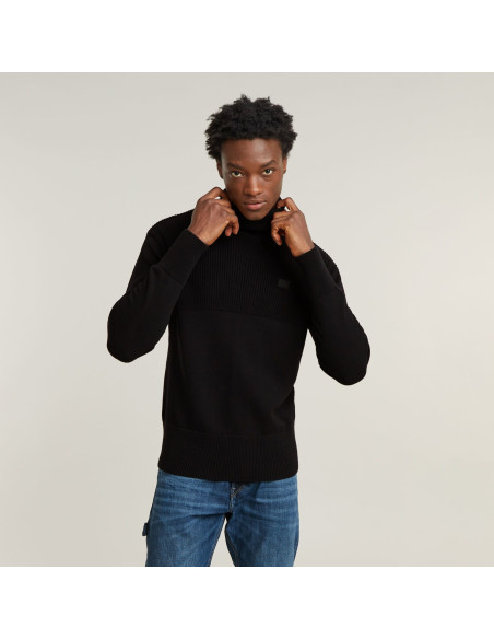 კაცის სვიტერი G-Star Raw - Fisherman turtle knit