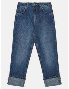 ბავშვის ჯინსი GUESS - DENIM LUREX STRAIGHT PANTS