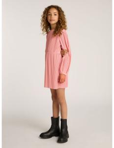 ბავშვის კაბა CALVIN KLEIN - PLISSE LS DRESS