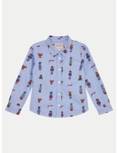 ბავშვის პერანგი/ბლუზი GUESS - OXFORD ADJ. LS SHIRT