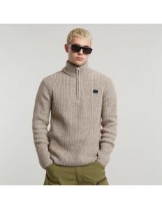 კაცის სვიტერი G-Star Raw - double collar skipper knit