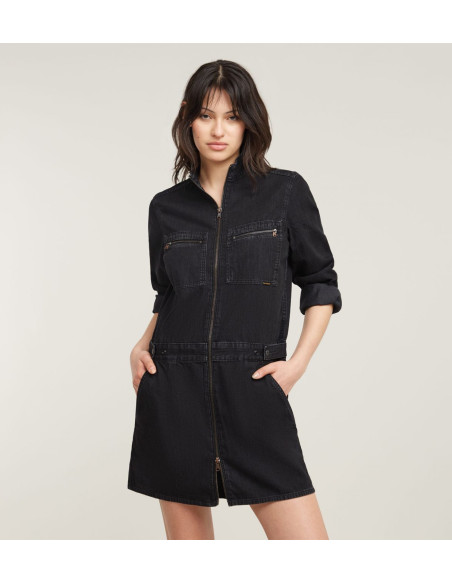 კაბა G-Star Raw - Mechanics dress l\s wmn