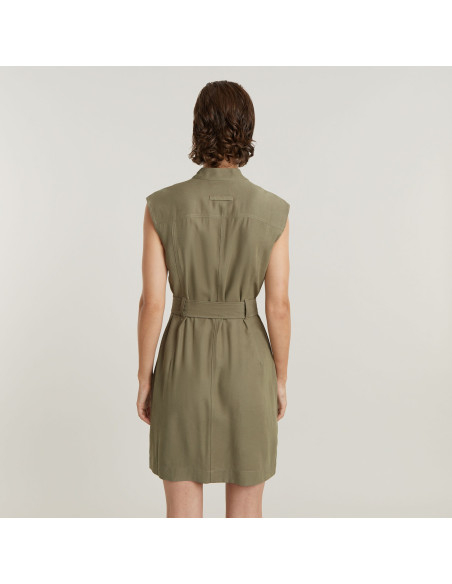 კაბა G-Star Raw - Multi Zip Dress Wmn