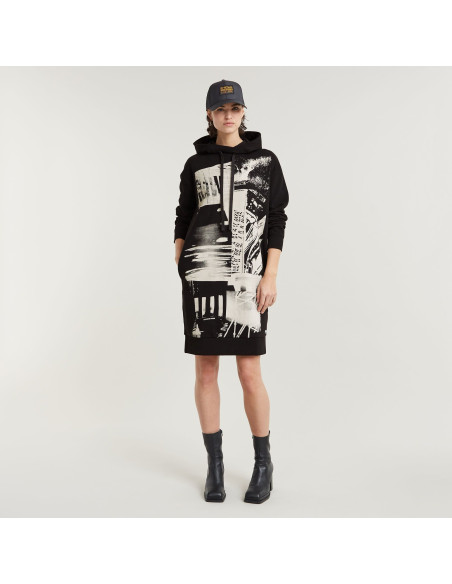 კაბა G-Star Raw - Scene gr hdd sw dress l\s wmn