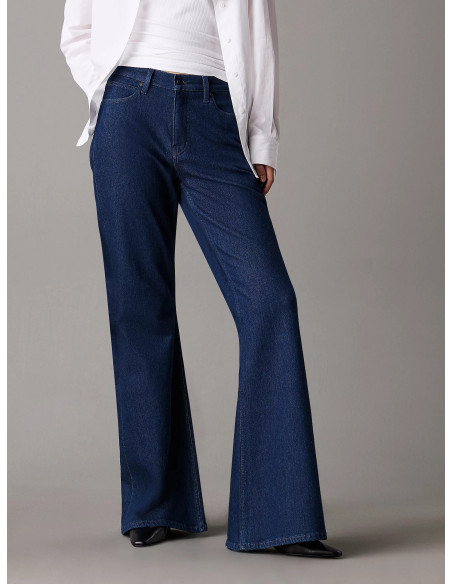 ქალის ჯინსი CALVIN KLEIN - MR RELAXED FLARE - RINSE