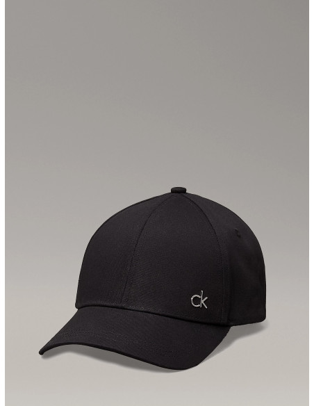 ქალის კეპი CALVIN KLEIN - CK METAL COTTON CAP