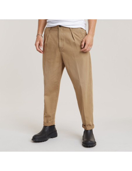 შარვალი G-Star Raw - Pleated Chino Relaxed