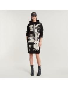 კაბა G-Star Raw - Scene gr hdd sw dress l\s wmn