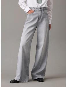 ქალის ჯინსი CALVIN KLEIN - HR WIDE - MID GREY