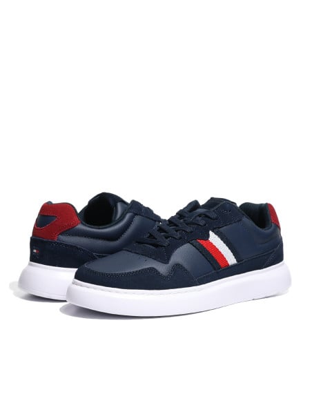 კედები Tommy Hilfiger - LIGHT CUPSOLE LTH MIX STRIPES