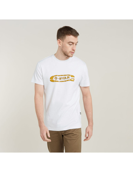 მაისური G-Star Raw - Destroyed old skool logo r t