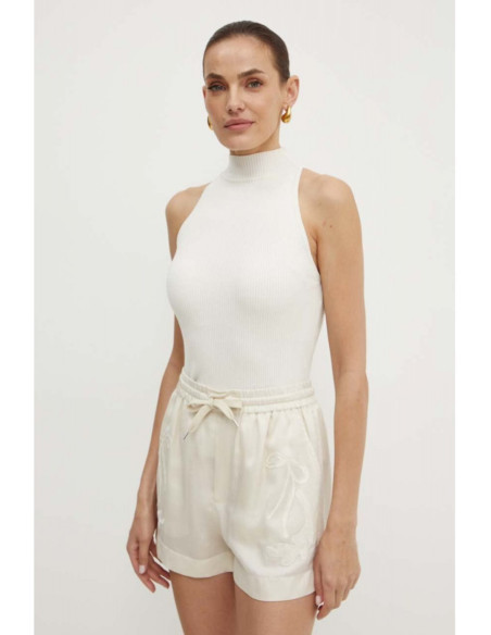 პერანგი GUESS - BLAIRE HALTER NECK SL SWTR