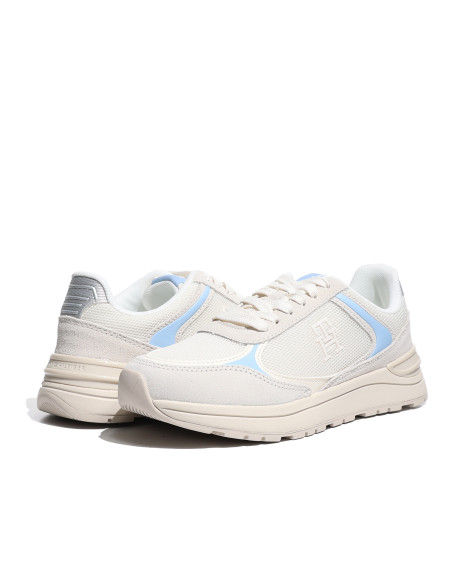 ქალის ბოტასი Tommy Hilfiger - CASUAL FASHION RUNNER MIX