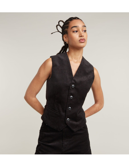 ქურთუკი G-Star Raw - Holiday Waistcoat wmn