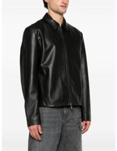 კაცის ქურთუკი CALVIN KLEIN - LAMB NAPPA WING COLLAR BLOUSON