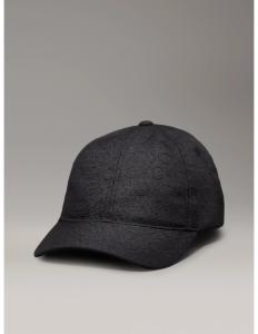 ქალის კეპი CALVIN KLEIN - MONOGRAM JACQUARD CAP