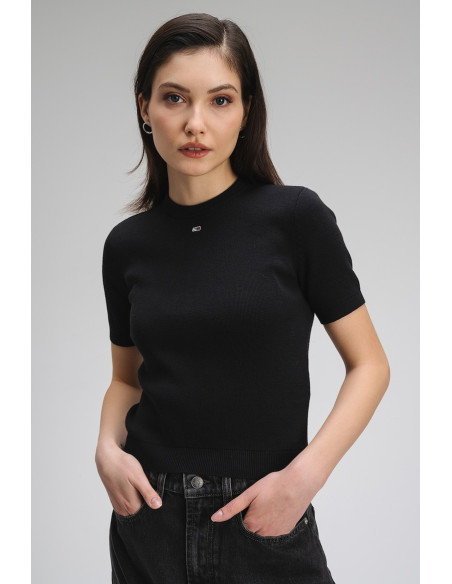 მაისურები Tommy Jeans - TJW ESSENTIAL SS SWEATER