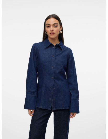 პერანგი Vero Moda - VMTINLEY LS DENIM SHIRT YO353