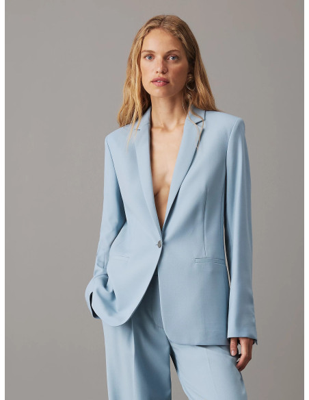 პიჯაკი CALVIN KLEIN - STRETCH WOOL BLAZER