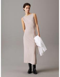 კაბა CALVIN KLEIN - LONG MILANO DRESS