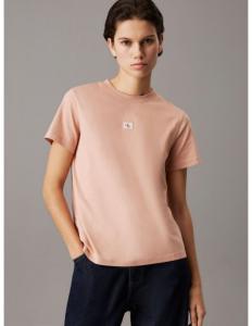 მაისურები CALVIN KLEIN - WOVEN LABEL REGULAR JERSEY TEE