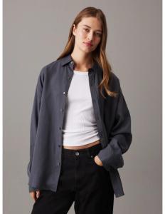 პერანგი CALVIN KLEIN - LYOCELL LONG DAD SHIRT