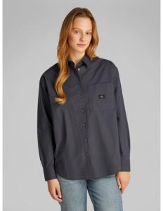 პერანგი CALVIN KLEIN - WOVEN LABEL RELAXED SHIRT