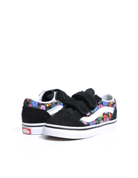 ბავშვის სპორტული ფეხსაცმელი VANS - TODDLER FLORAL OLD SKOOL HOOK AND LOOP SHOES