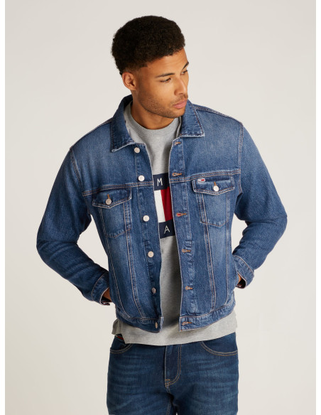 კაცის ქურთუკი Tommy Jeans - RYAN RGLR TRCKR JCKT CH0152