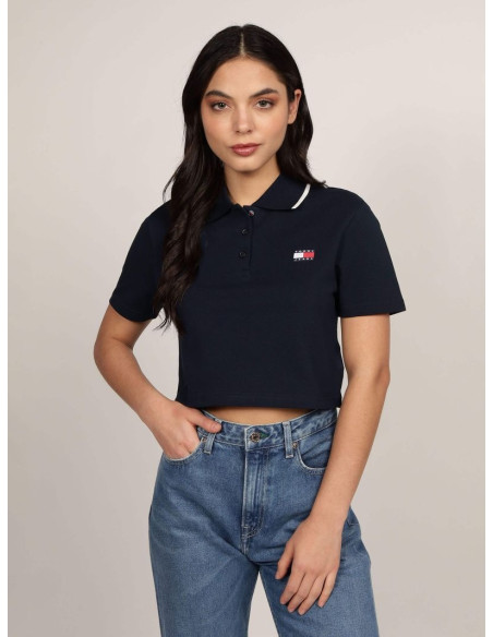 მაისურები Tommy Jeans - TJW CRP BADGE SS POLO