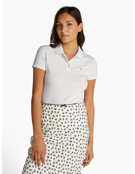 მაისურები Tommy Jeans - TJW SLIM ESSENTIAL POLO SS