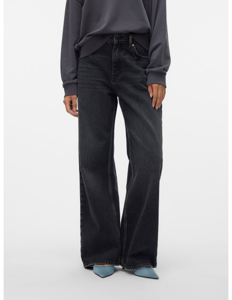 ქალის ჯინსი Vero Moda - VMKATHY HR WIDE DENIM JEANS DO107