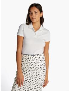 მაისურები Tommy Jeans - TJW SLIM ESSENTIAL POLO SS