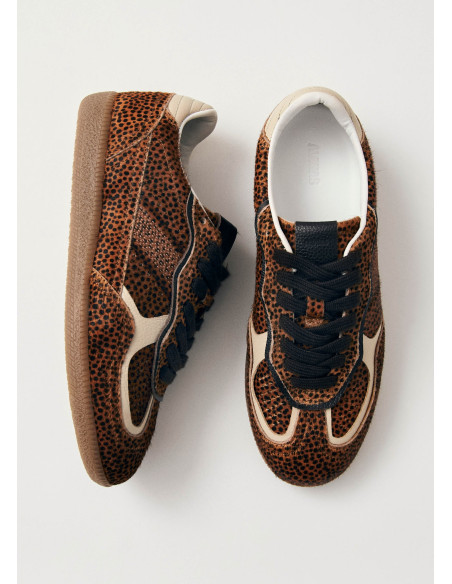 ქალის ბოტასი ALOHAS - Tb.490 Rife Soft Tan Leather Sneakers