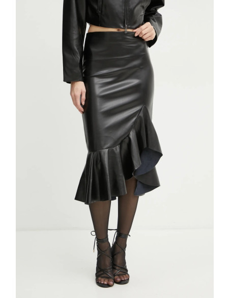 ქვედაბოლო GUESS - ERICA PU SKIRT