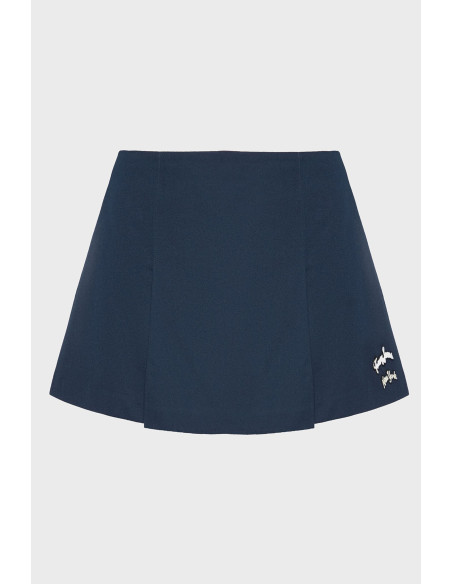 ქვედაბოლო Tommy Jeans - TJCW TAILORED PLEATED MINI SKIRT