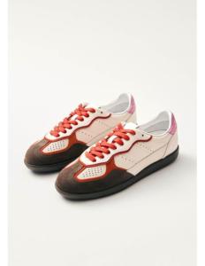 ქალის ბოტასი ALOHAS - Tb.490 Bicolor Orange Pink Leather Sneakers