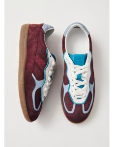 ქალის ბოტასი ALOHAS - Tb.490 Rife Burgundy Leather Sneakers