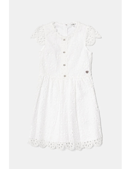 ბავშვის კაბა GUESS - LACE SS DRESS_CEREMONY