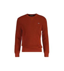 კაცის სვიტერი Gant - 2-TONE TEXTURED C-NECK