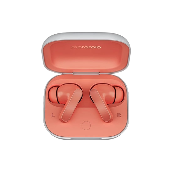 Motorola Moto Buds Coral Peach