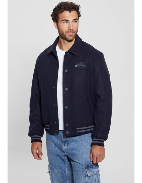 კაცის ქურთუკი GUESS - MELTON BOMBER