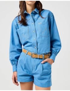 კლასიკური ქამარი ქალის WRANGLER - WESTERN BELT
