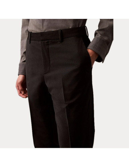 შარვალი CALVIN KLEIN - REFINED WOOL BLEND SLIM TROUSER